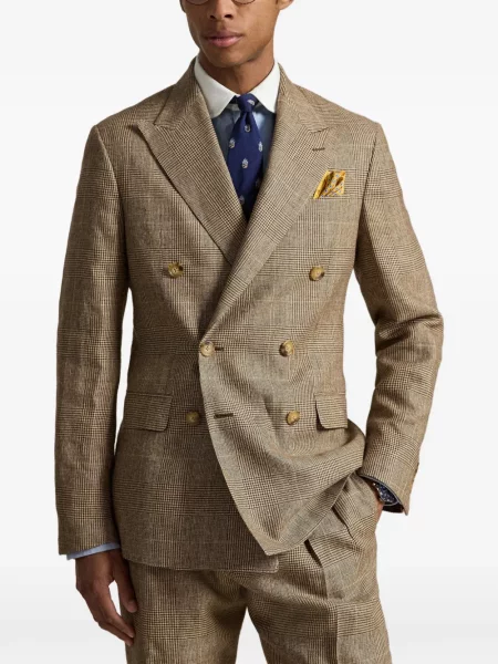 Μικρός πλεκτά σορτς Polo Ralph Lauren με κέντημα λευκό