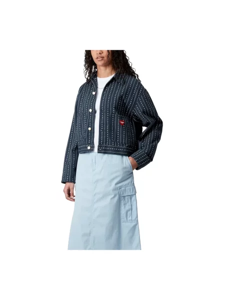 Kurtka Carhartt Wip w serca niebieska