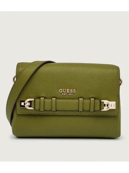 Guess Geantă poștaș GREGORIA verde