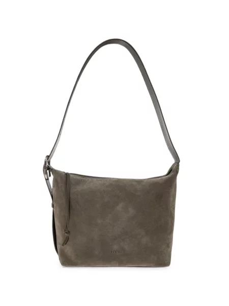 Geantă Loewe din piele verde