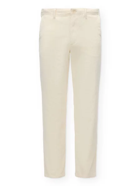 JACK & JONES Pantaloni JPSTOLLIE lână alb