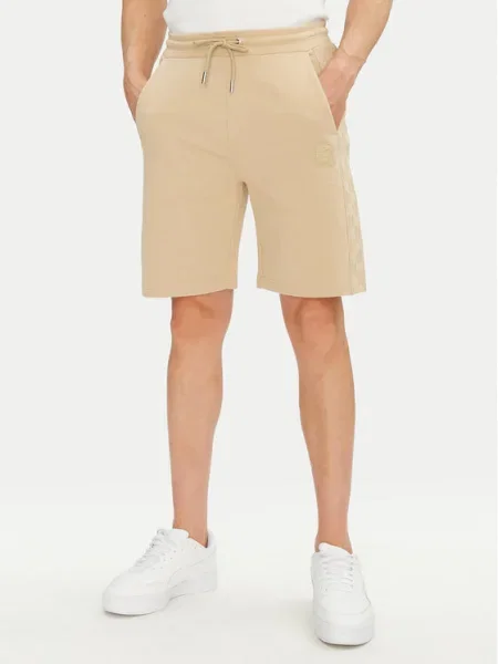 KARL LAGERFELD Pantaloni scurți sport bej