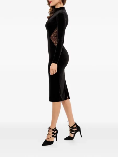 Rochie midi Roserry negru
