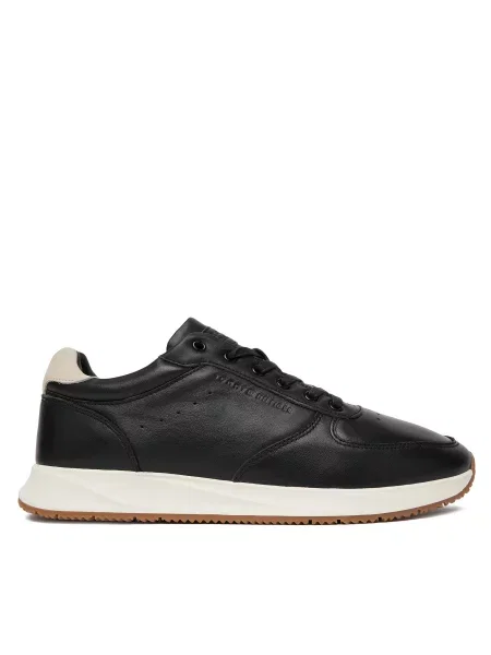Tommy Hilfiger Αθλητικά Newport Lth μαύρο