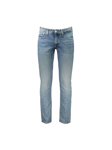 Jeansy Calvin Klein niebieskie