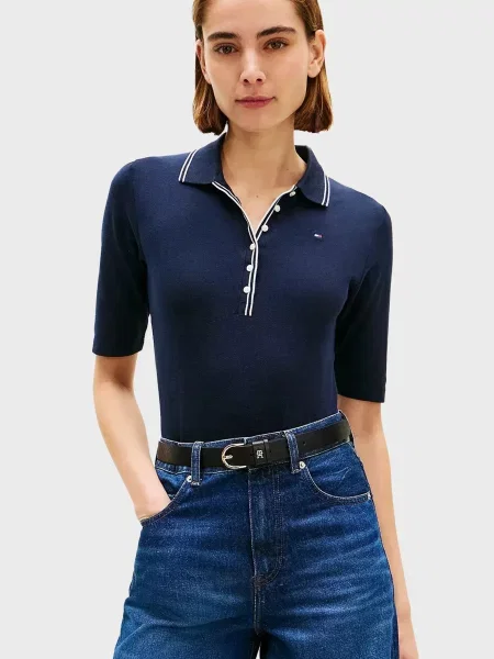 Поло Tommy Hilfiger синє
