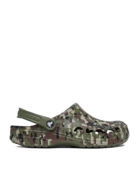 Crocs Natikači C-BAYA SEASONAL PRINTED CLOG zelena