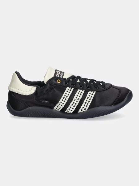 Satynowe sneakersy Adidas Originals czarne