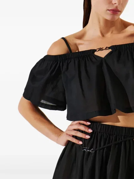 Top Karl Lagerfeld negru