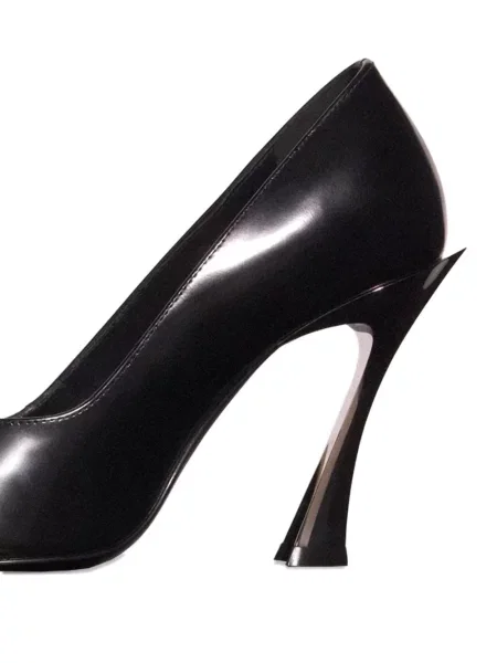 Pantofi cu toc Mugler negru