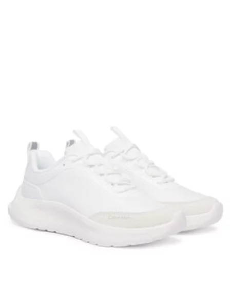 Tenisice Calvin Klein Light Eva Runn Laceup Aop bijela