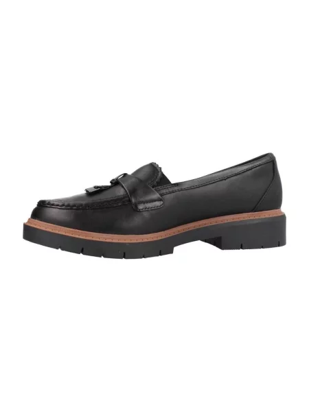 Mokasíny Clarks čierna