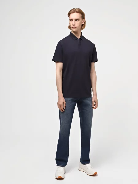 Прямые джинсы Armani Exchange синие