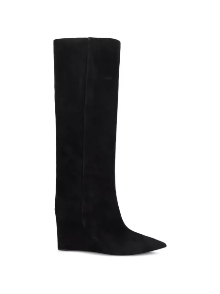 Cizme Jimmy Choo cu pană negru