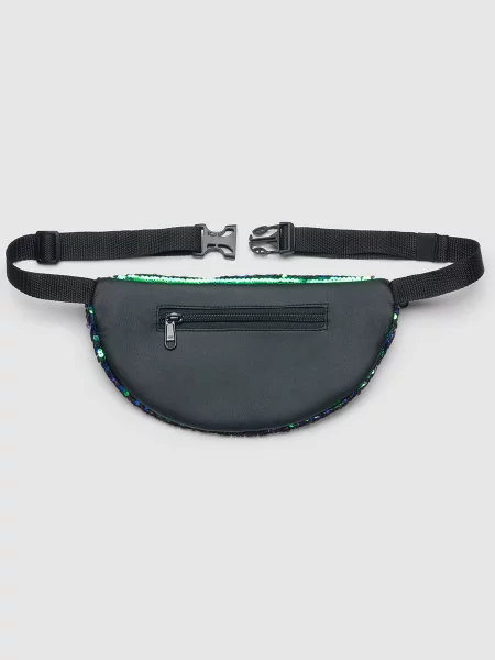 Поясная сумка Without зеленая