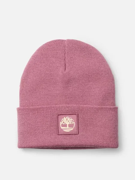 Шапка Timberland розовая