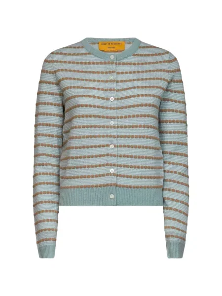Cardigan Guest In Residence cu dungi verde