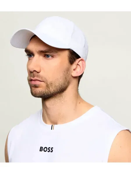 BOSS GREEN Șapcă baseball Lach-RS alb