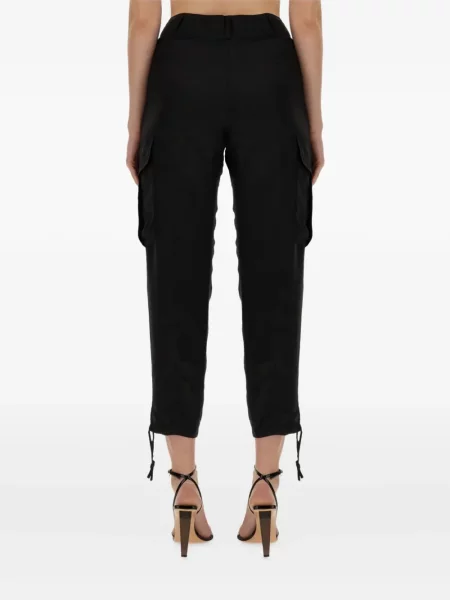 Pantaloni cargo Aspesi negru