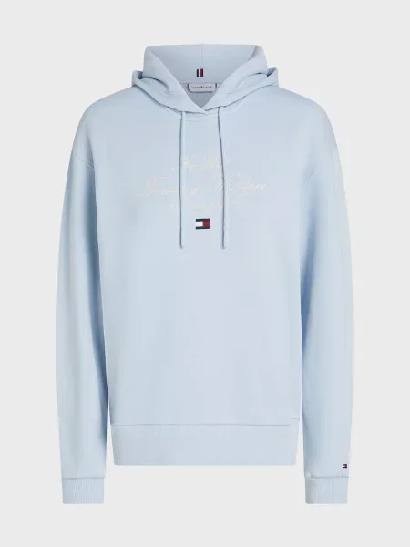Толстовка Tommy Hilfiger блакитна