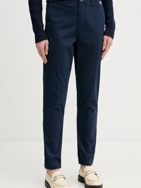 U.S. Polo Assn. spodnie CHINO granatowe