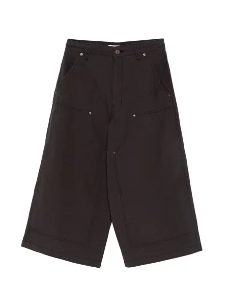 Pantaloni scurți 6397 în carouri gri