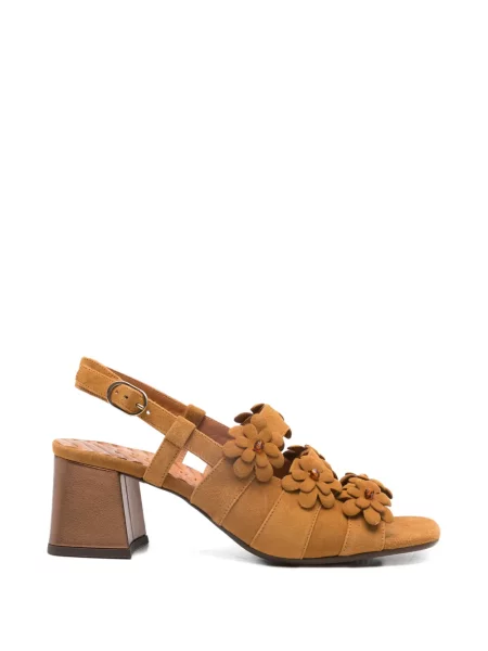 Sandale Chie Mihara cu model floral maro