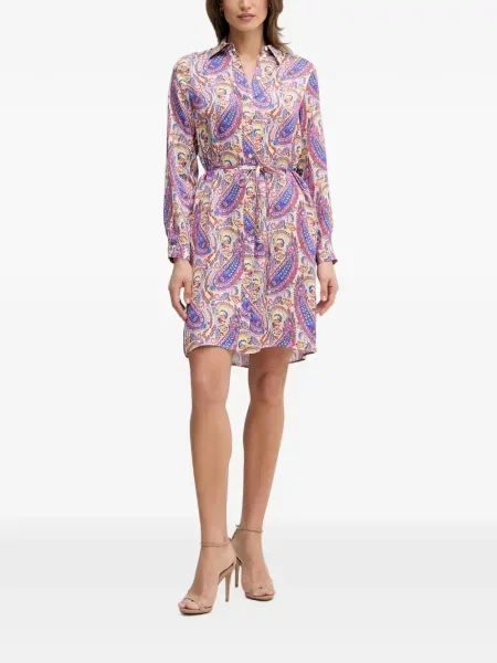 Rochie mini Marc Aurel cu imagine cu model paisley