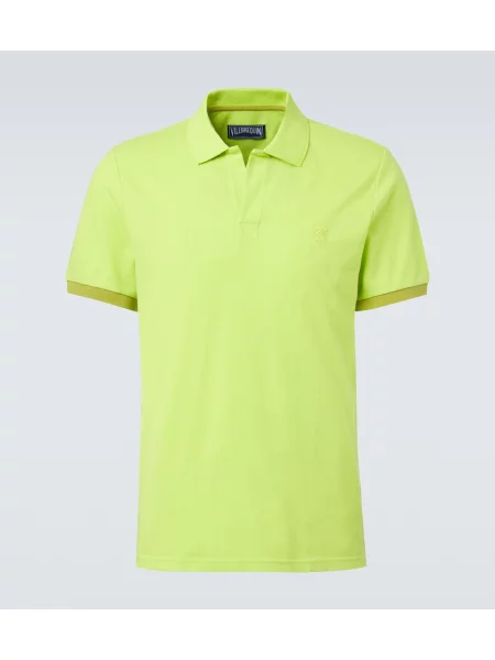 Tricou polo Vilebrequin verde
