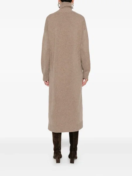 Rochie Max Mara din cașmir de costum gri