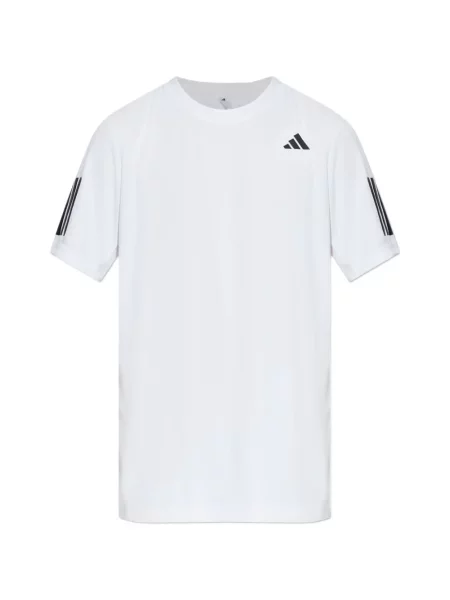 Τένις φόρεμα Adidas με λαιμόκοψη v με αυτόγραφο μαύρο