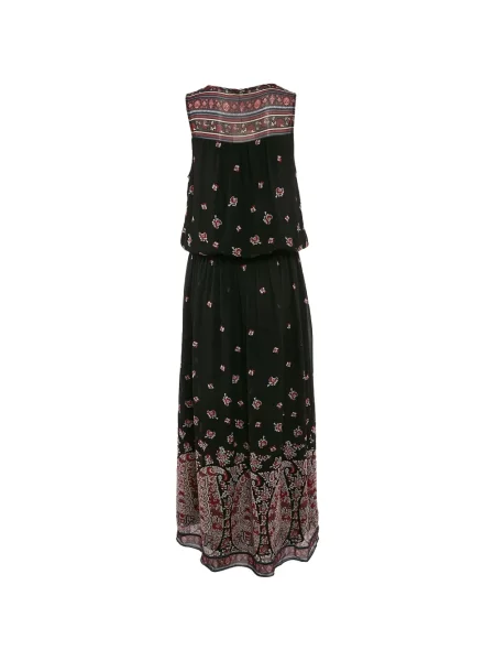 Rochie maxi Joie de mătase de costum negru