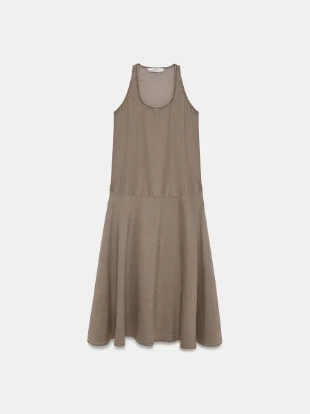 Dilvin Ruha Midi khaki