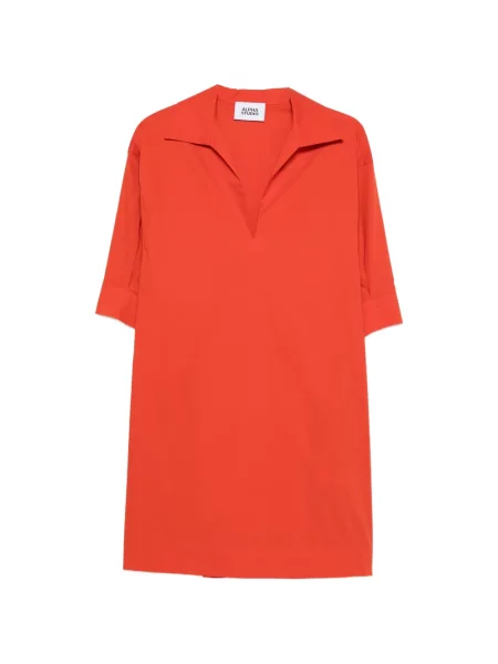 Mała mały sukienka mini Alpha Studio garniturowa pomarańczowa