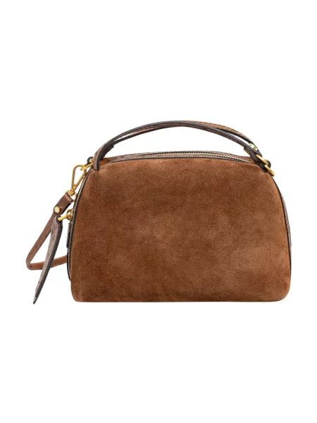 Torebka crossbody Gianni Chiarini skórzana brązowa