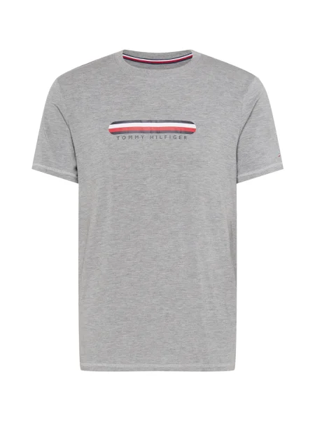 Tommy Hilfiger Underwear Tricou roșu bleumarin / gri amestecat alb