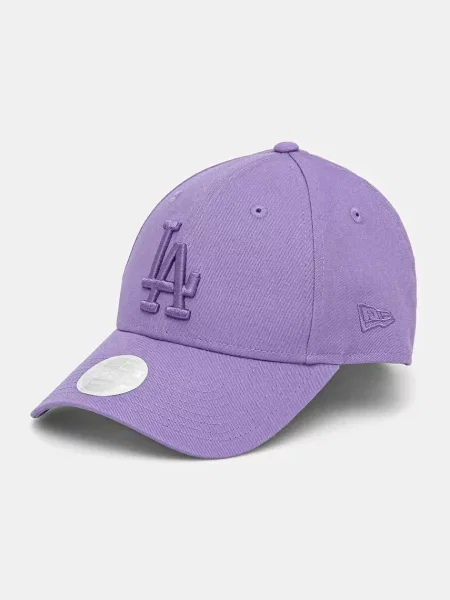 New Era șapcă de baseball din neted violet