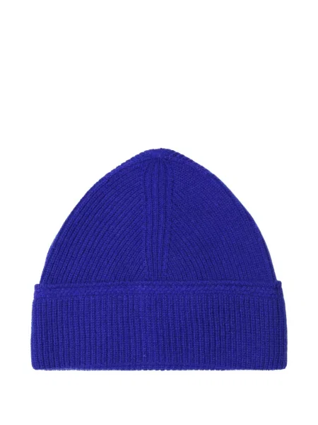 Beanie Paura cu nervuri albastru
