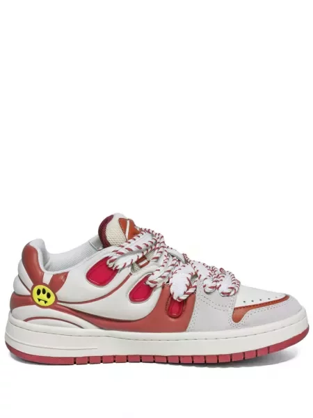 Kožené tenisky Barrow bílé