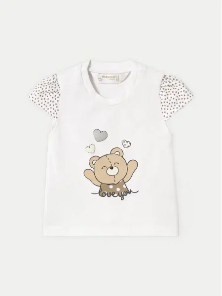 Mayoral T-Shirt λευκό