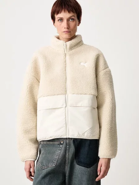 Puma jachetă scurtă pentru femei Sherpa bej