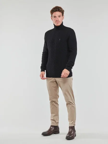 Dlhý rolák Polo Ralph Lauren s dlhými rukávmi čierna