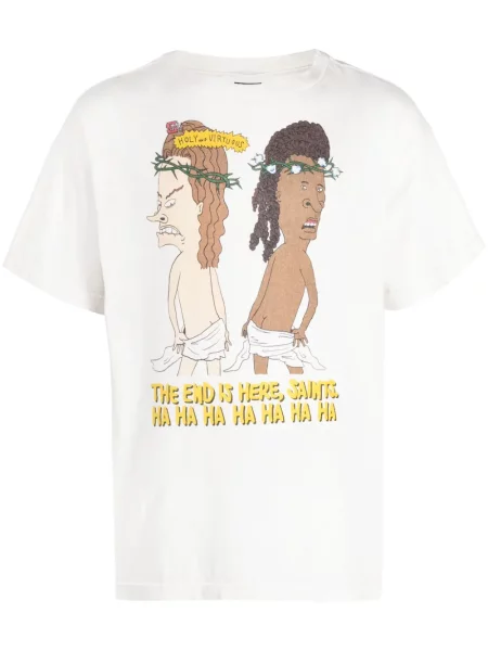 Majica Saint Mxxxxxx s printom bijela