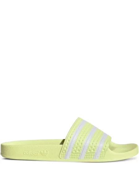 Pantaloni Adidas de catifea cu imagine cu legături albastru
