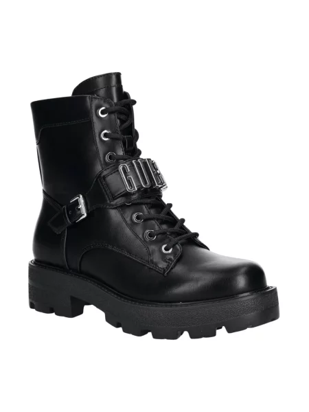 Guess workery YANZY na płaskim FLTYNZ czarny