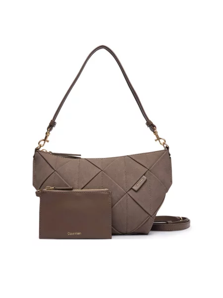 Calvin Klein torebka crossbody brązowa