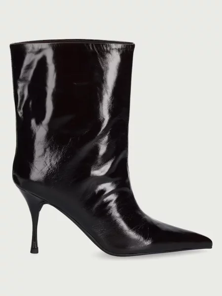 Кожаные ботильоны Jeffrey Campbell