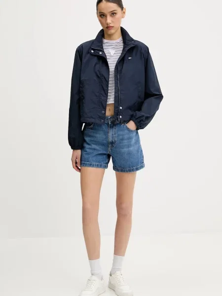 Джинсові шорти Guess Jeans однотонна середня посадка