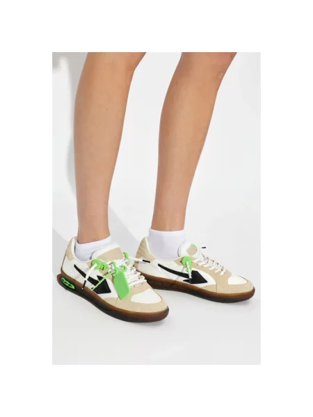 Sneakersy Off-white skórzane białe