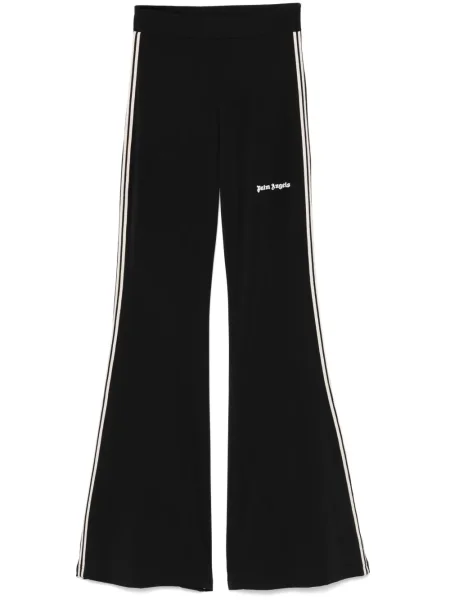 Pantaloni Palm Angels cu broderie negru